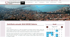 Desktop Screenshot of commercialistisalerno.org